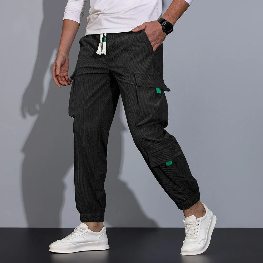 Corduroy cargobroek