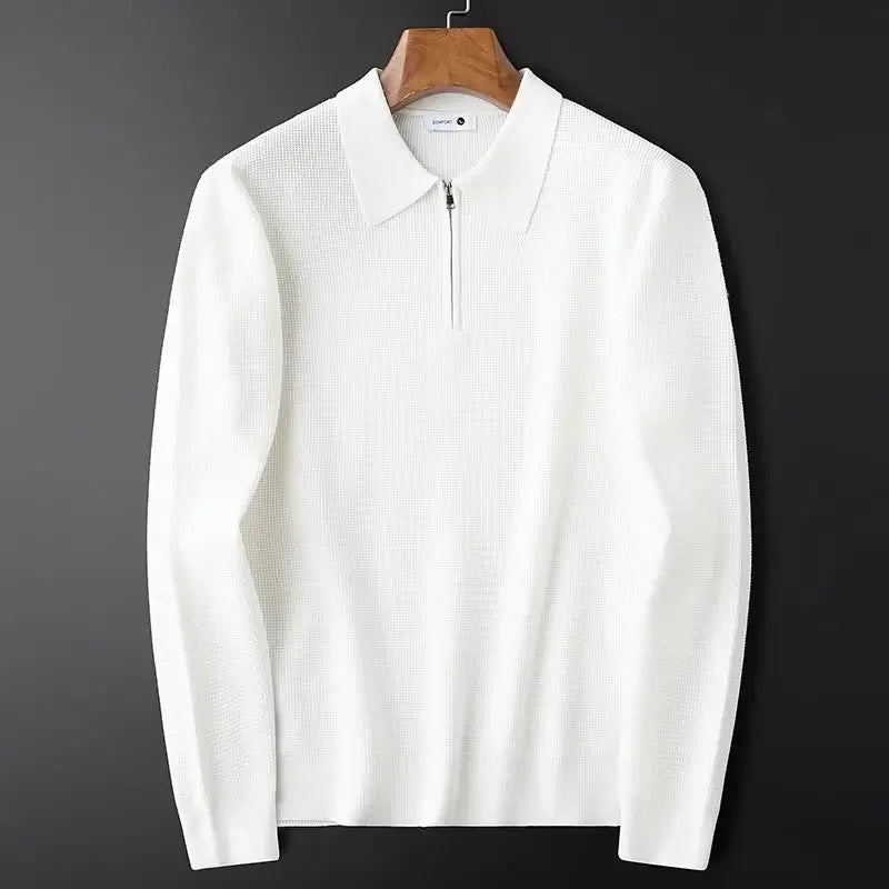 Elegante herentrui met ritssluiting