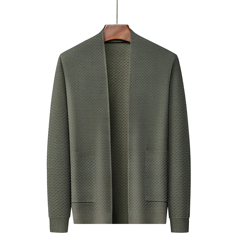 Hoogwaardige gebreide blazer