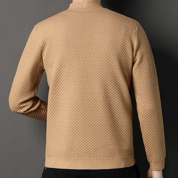 Hoogwaardige gebreide blazer