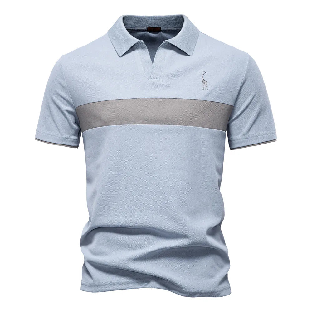 Casual herenpolo