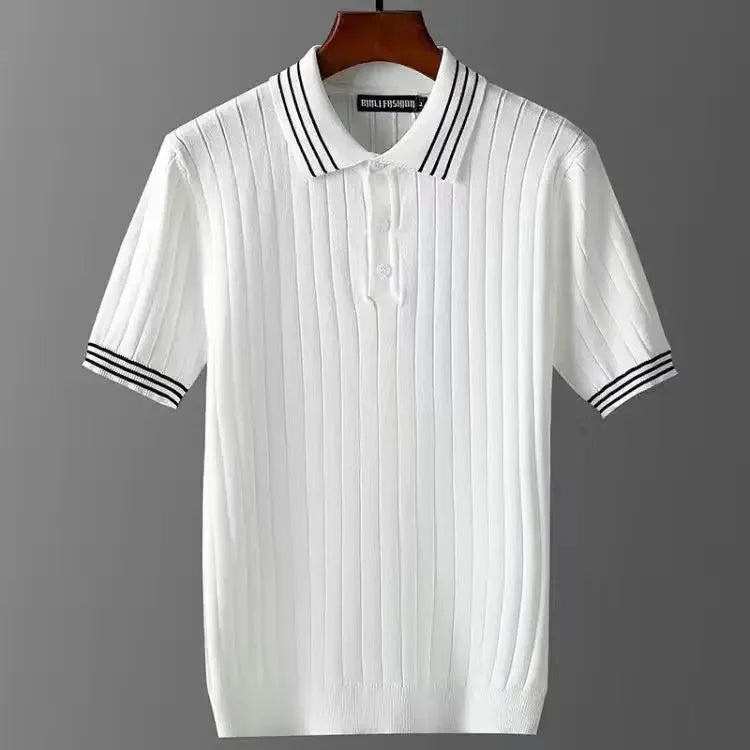 Elegant katoenen poloshirt