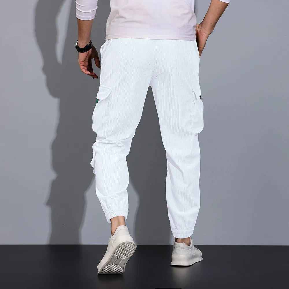 Corduroy cargobroek
