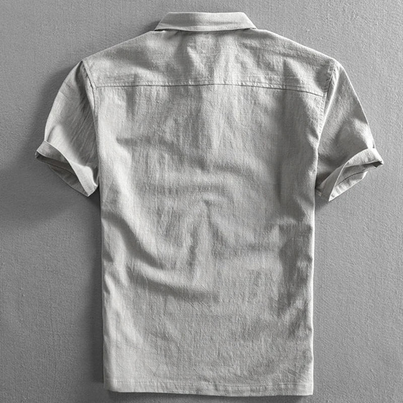 San Julian linnen poloshirt
