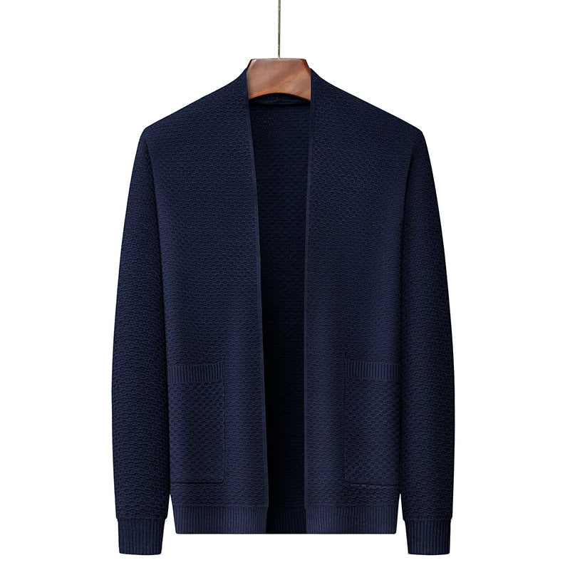 Hoogwaardige gebreide blazer
