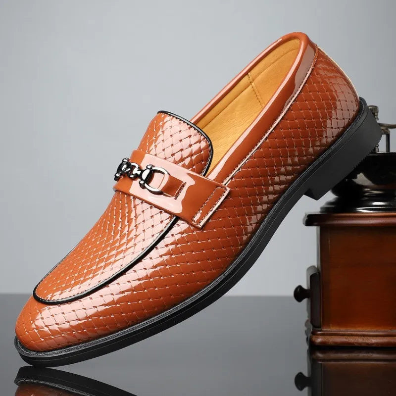 Capri-leer Loafers