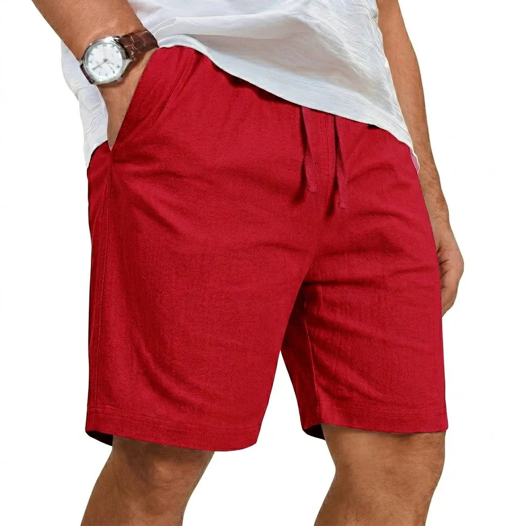 Casual linnen zomershorts