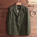 Italiaanse katoenen blazer
