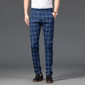 Elegante geruite broek