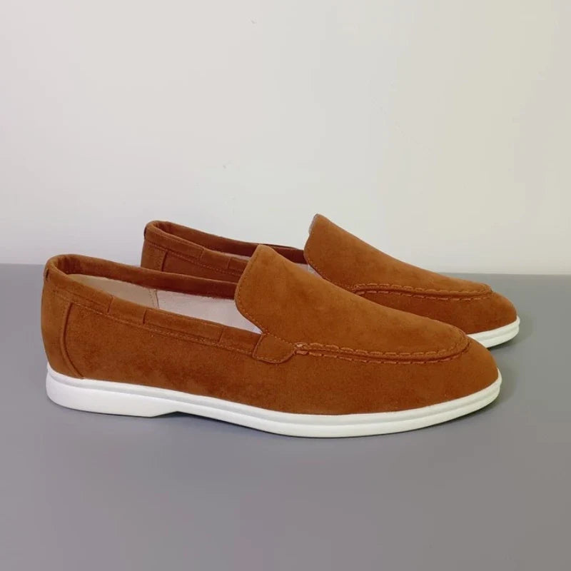 Hoogwaardig suède Loafers