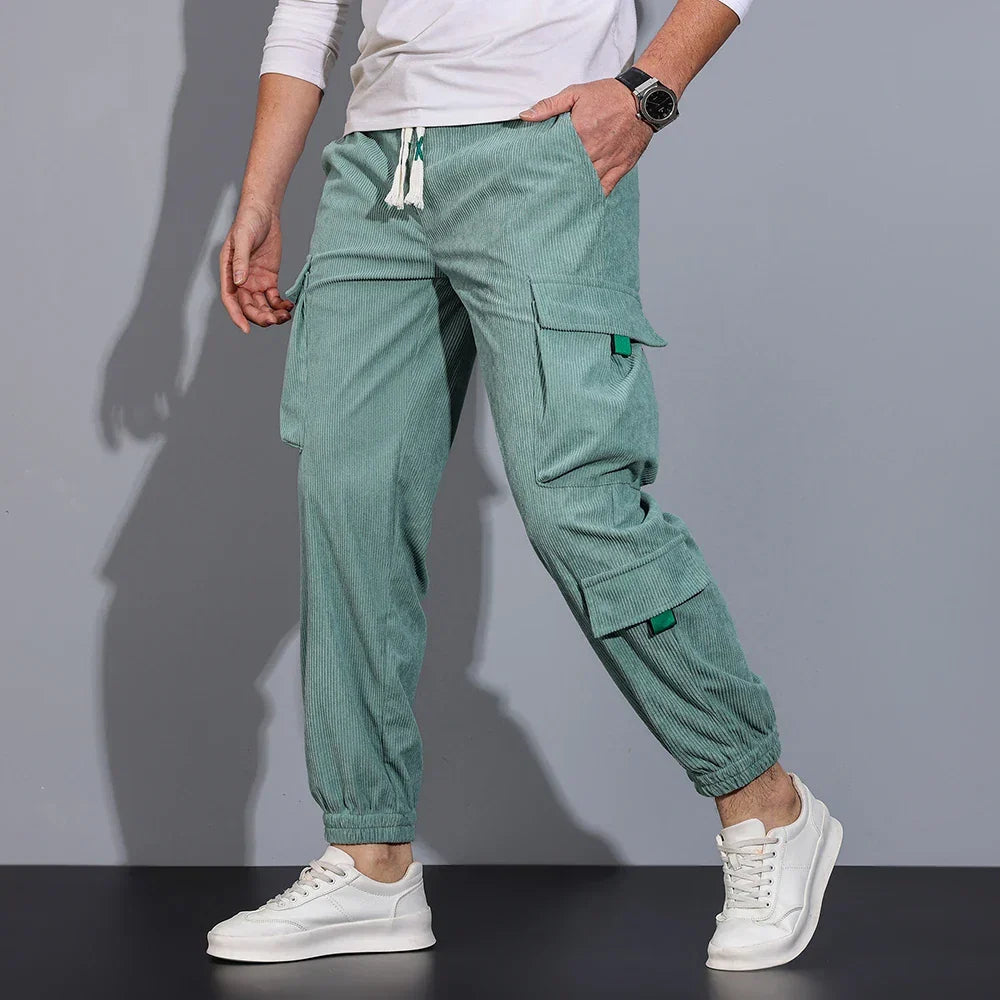 Corduroy cargobroek