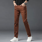 Elegante stretchjeans van denim