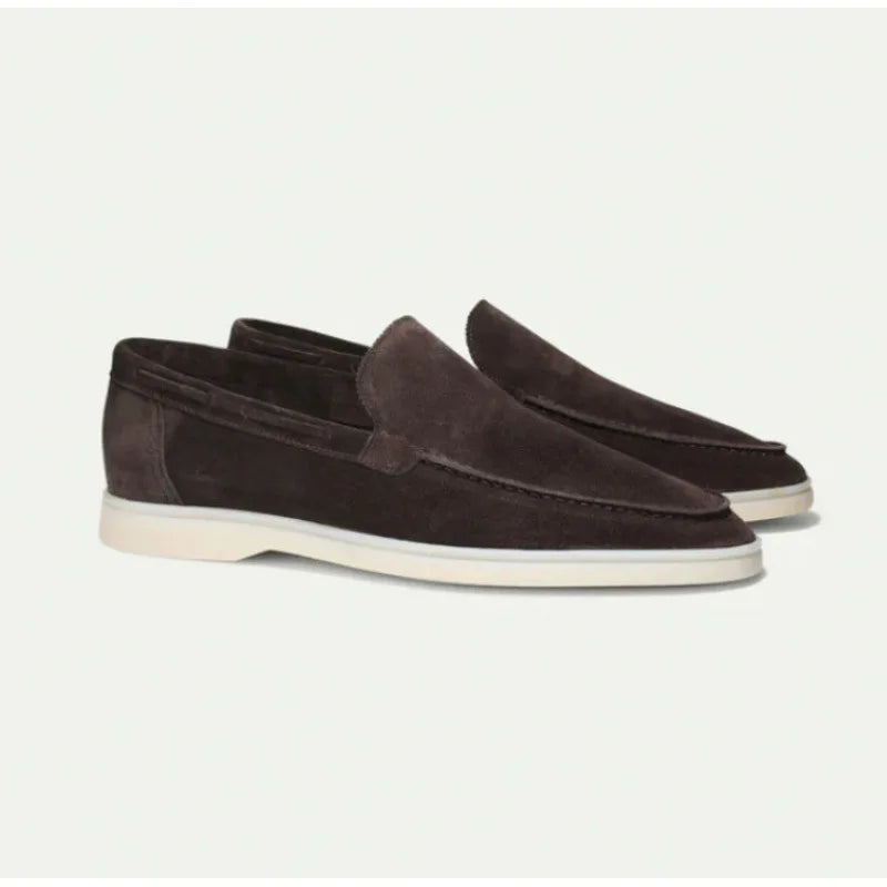 Hoogwaardig suède Loafers