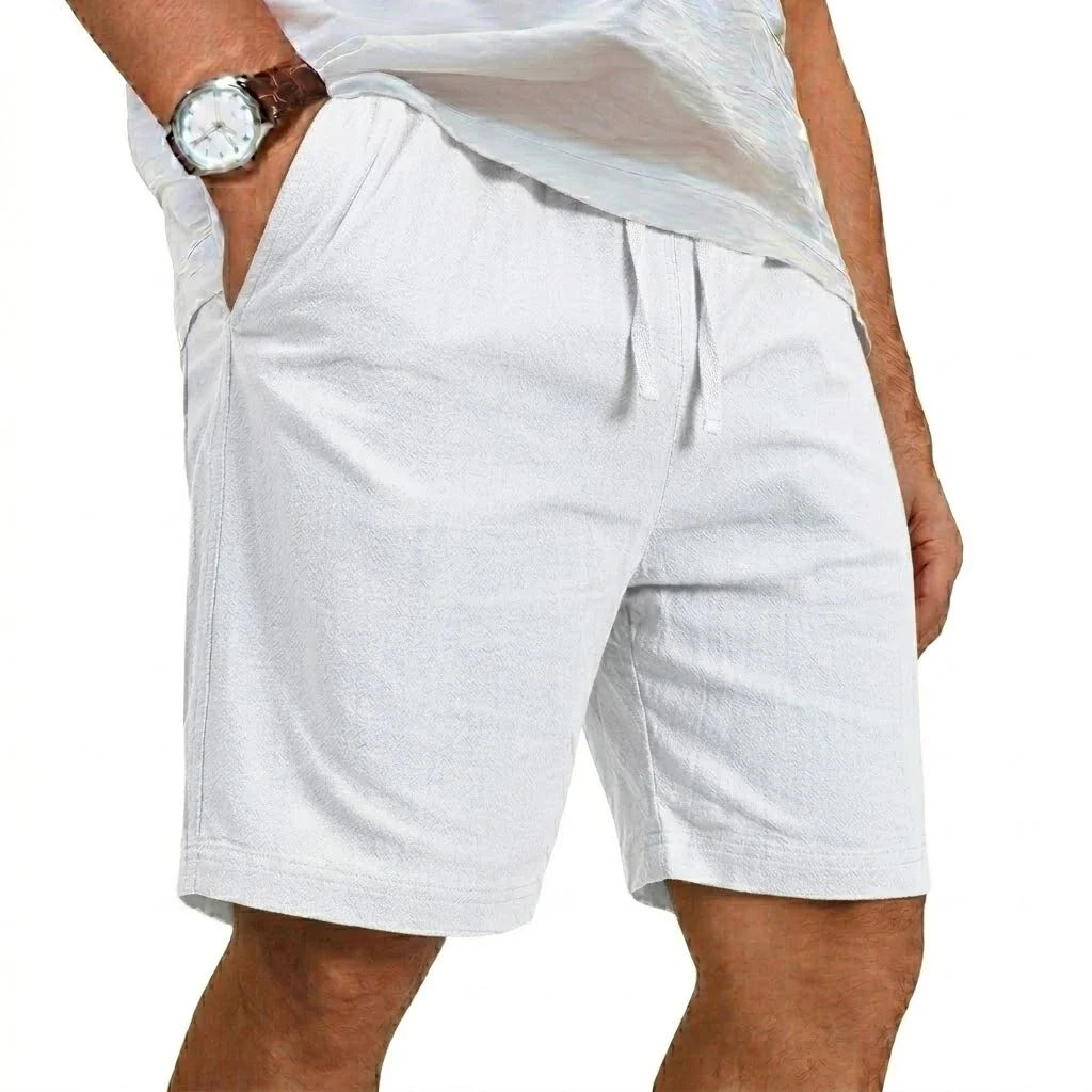 Casual linnen zomershorts