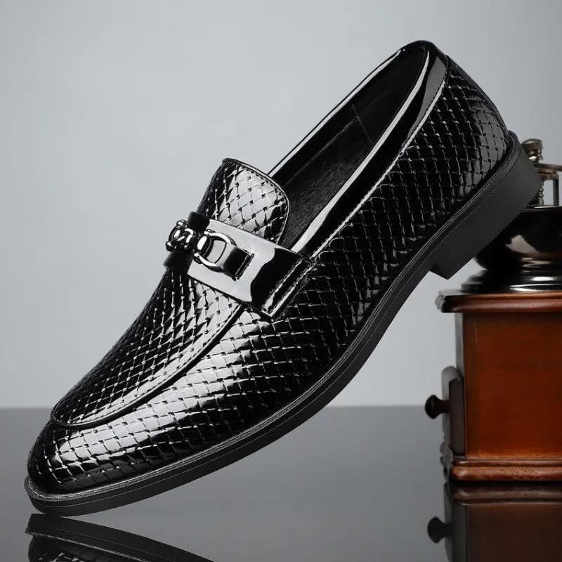 Capri-leer Loafers