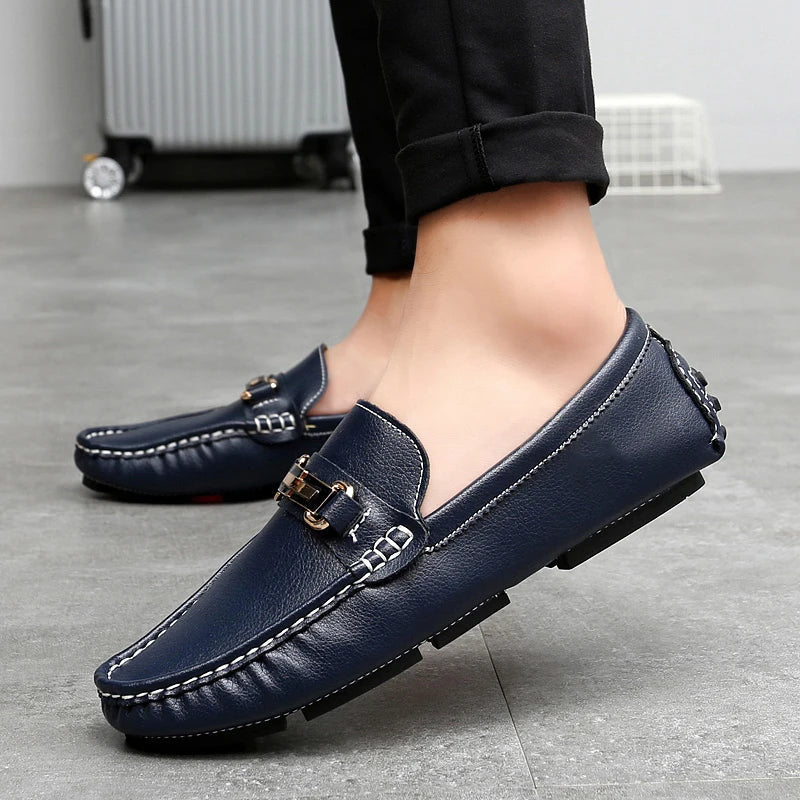 Echt leer Loafers