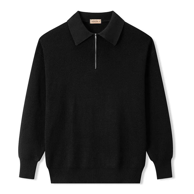 Elegante trui met ritssluiting
