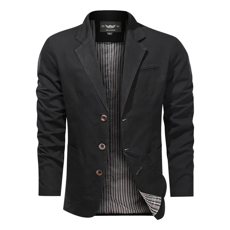 Chique katoenen blazer