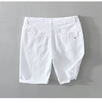 Linnen shorts van hoge kwaliteit