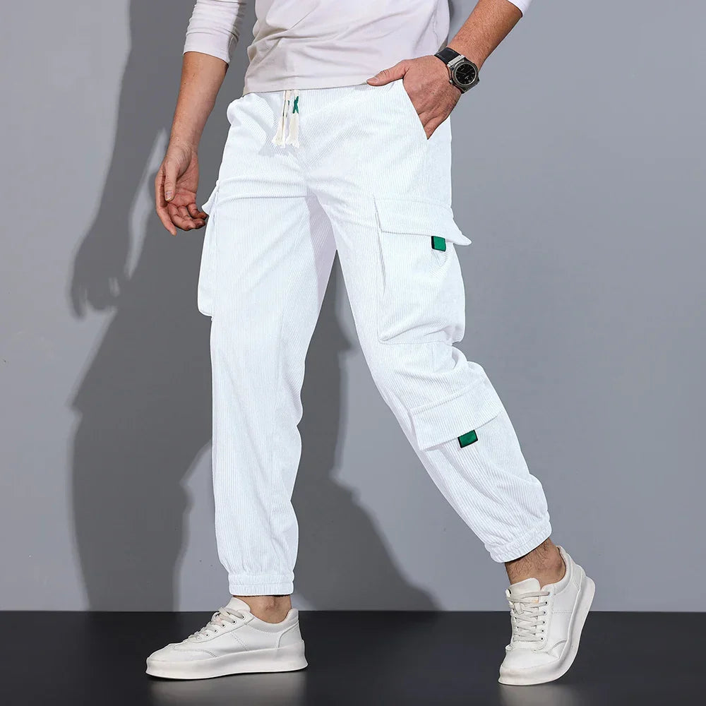Corduroy cargobroek