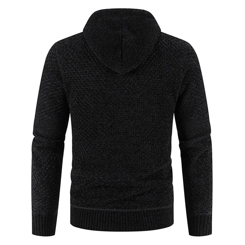 Herenvest met capuchon
