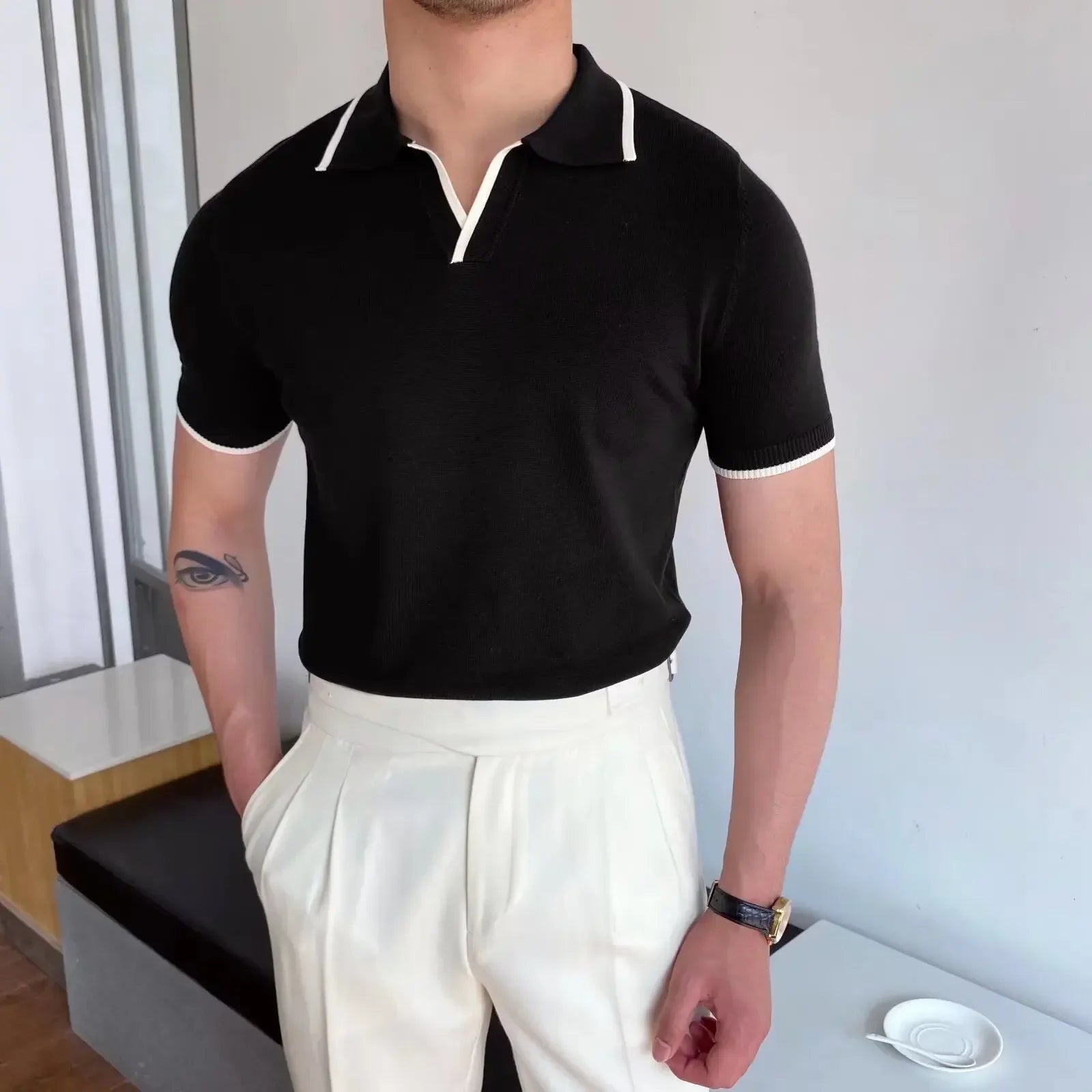 Elegant poloshirt