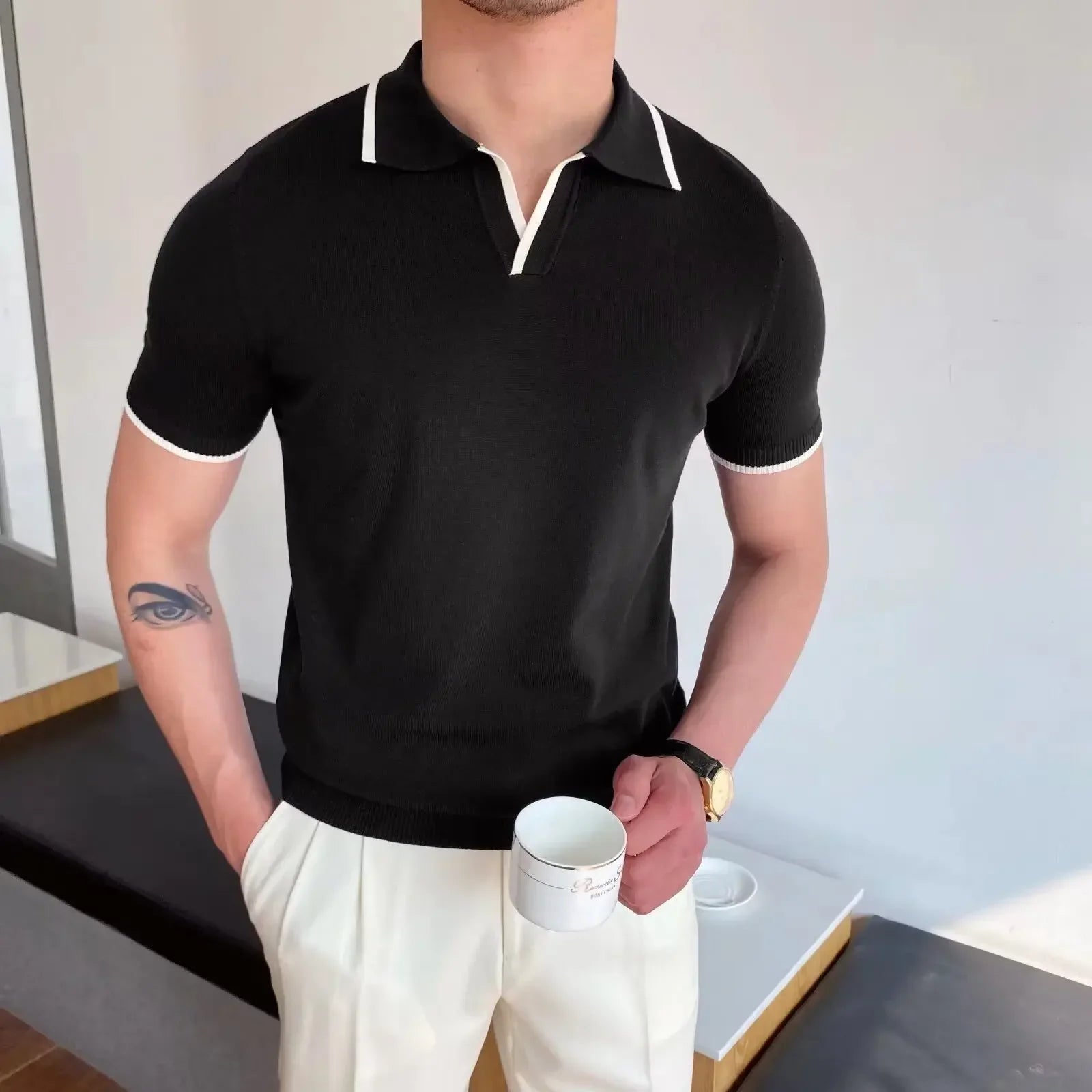 Elegant poloshirt