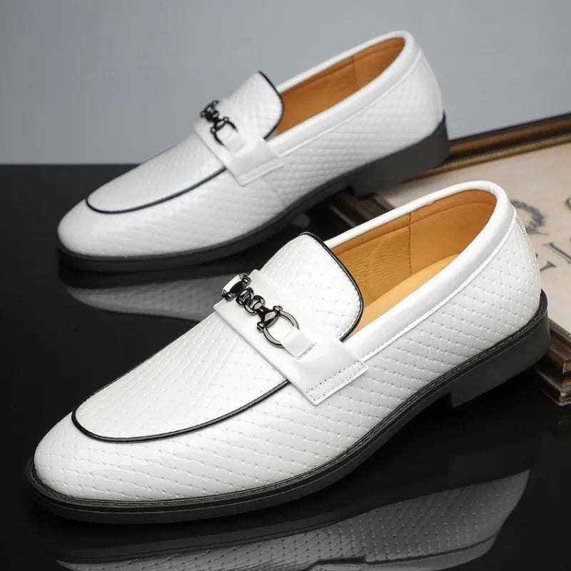 Capri-leer Loafers