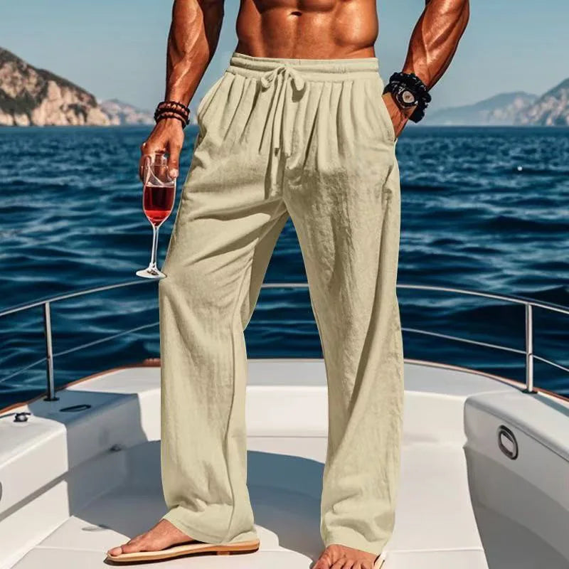 Hawaï-linnen broek