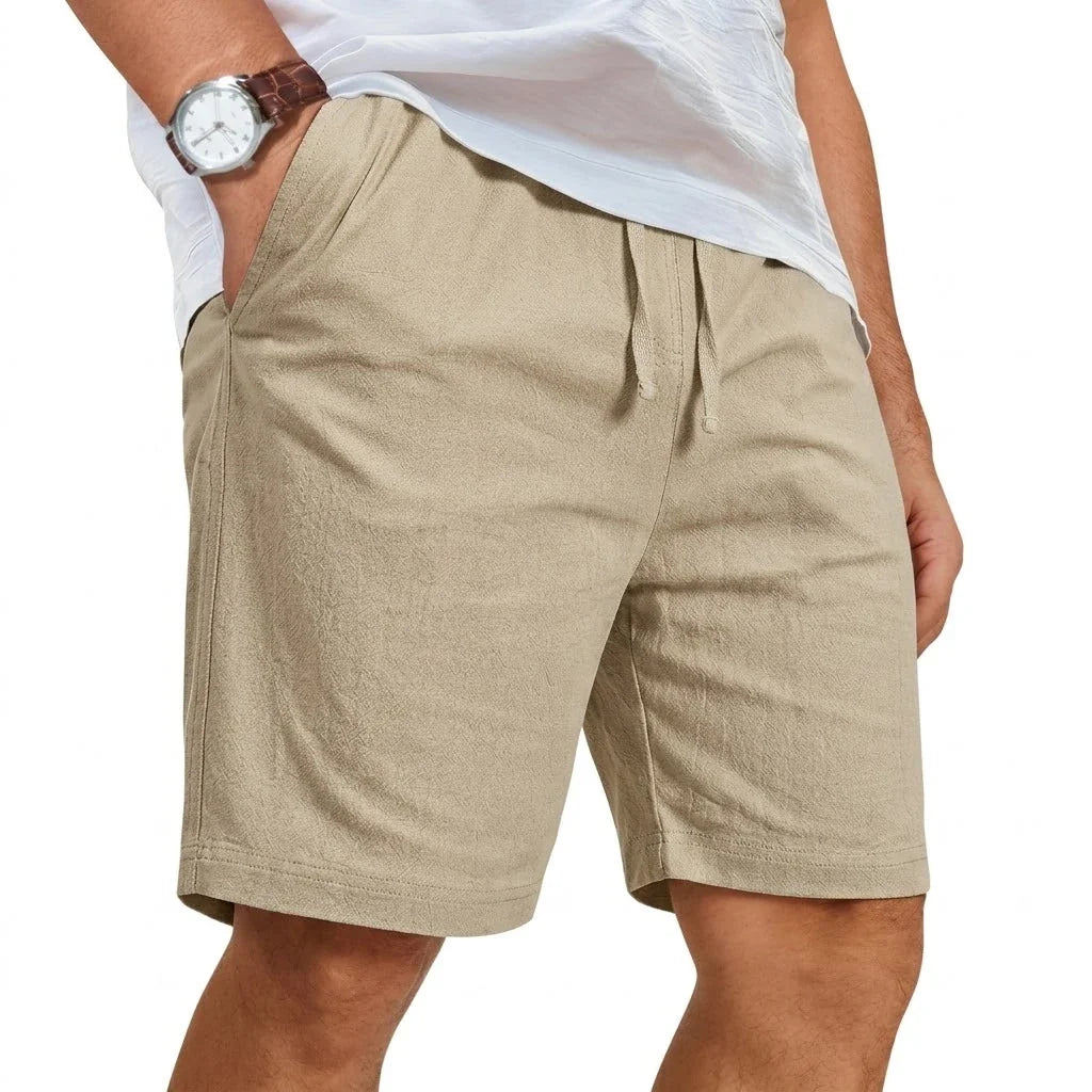 Casual linnen zomershorts