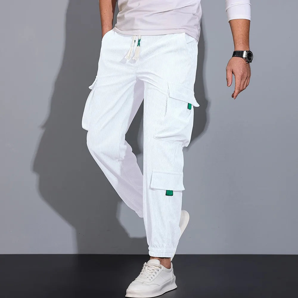 Corduroy cargobroek