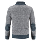 Elegant vest van gebreide stof met ritssluiting
