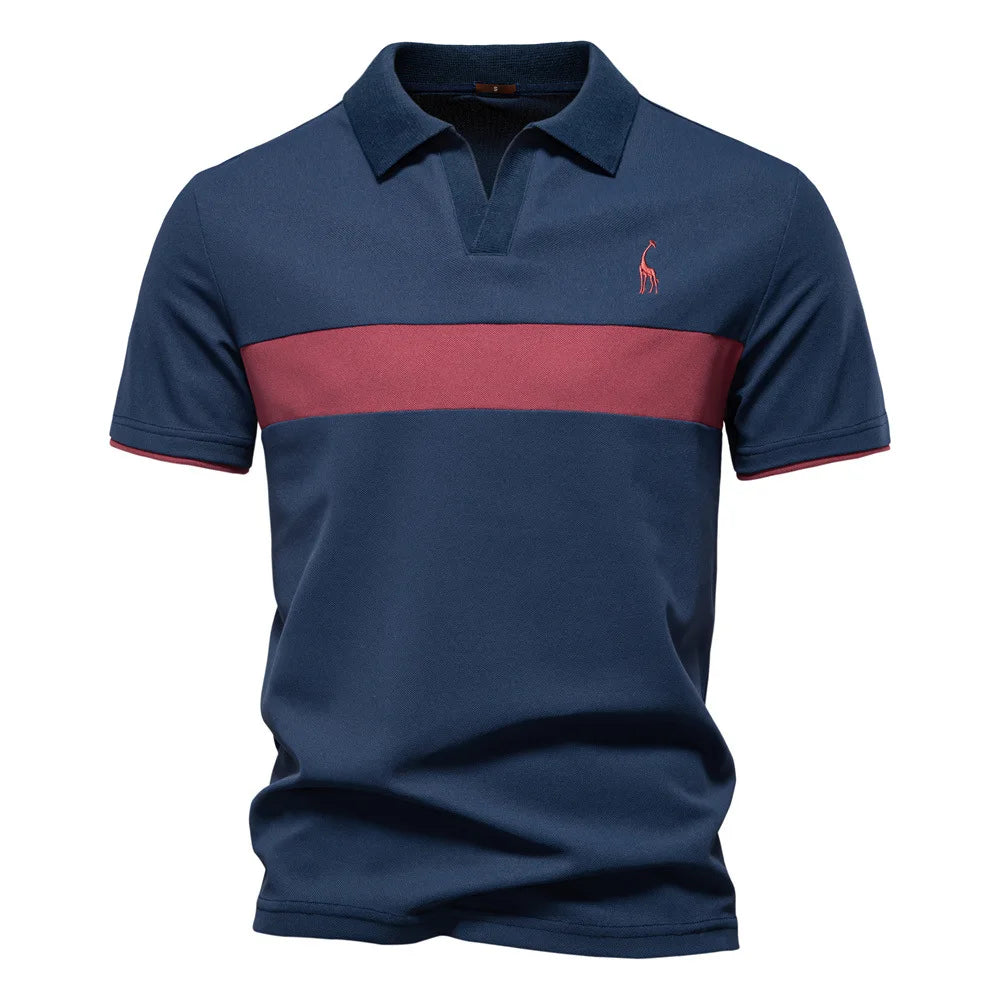 Casual herenpolo