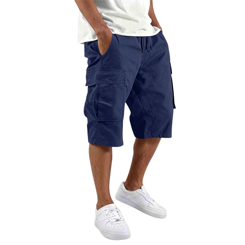 Elegante korte broek met meerdere zakken