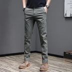 Casual katoenen broek