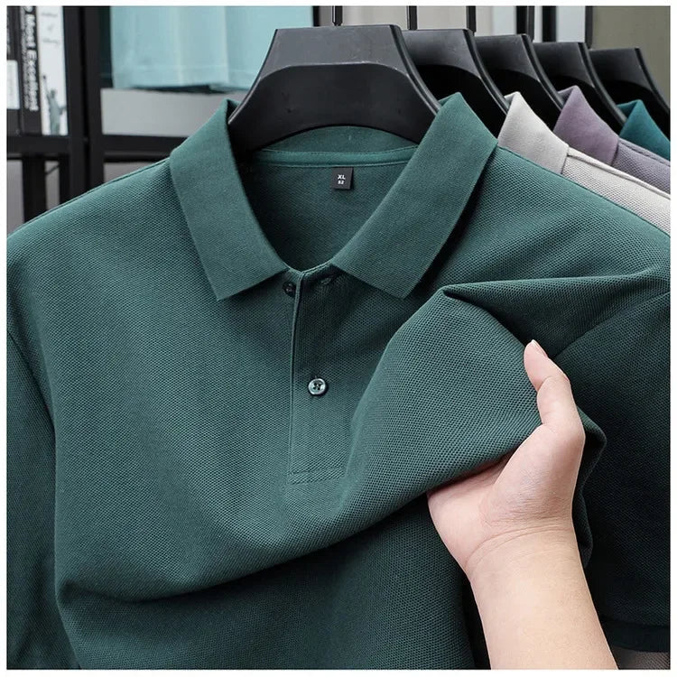 Casual katoenen poloshirt