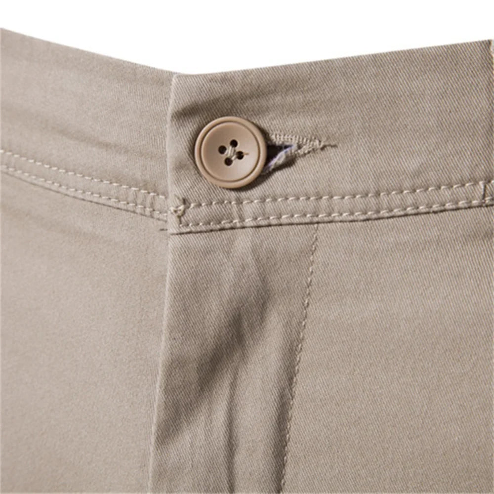 Casual katoenen broek