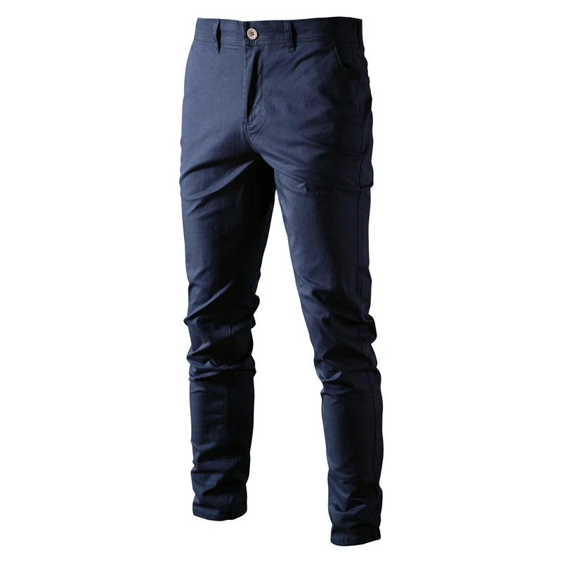 Casual katoenen broek