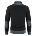 Elegant vest van gebreide stof met ritssluiting
