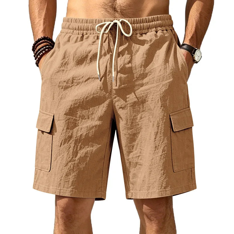Ademende cargoshorts