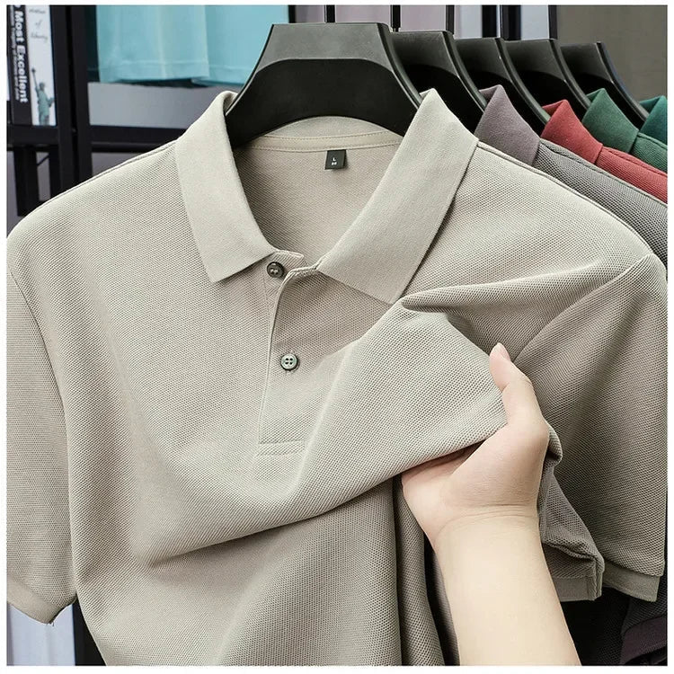 Casual katoenen poloshirt