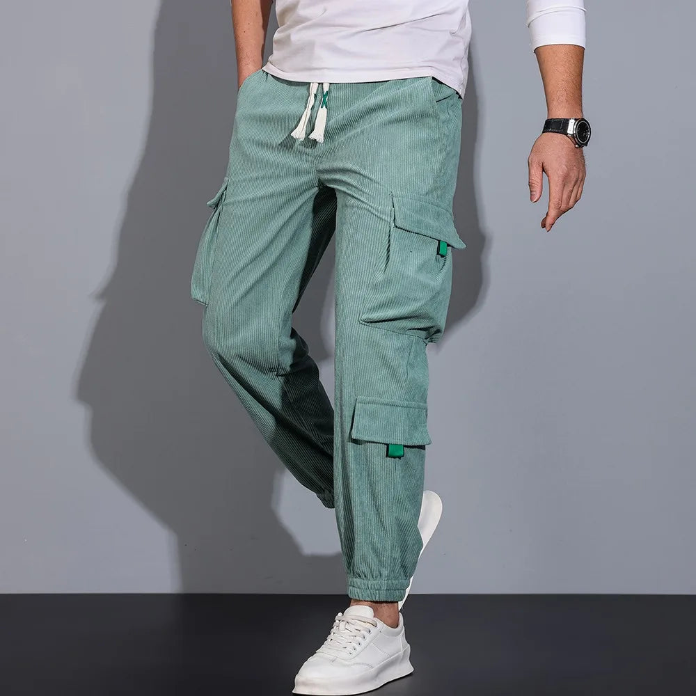 Corduroy cargobroek