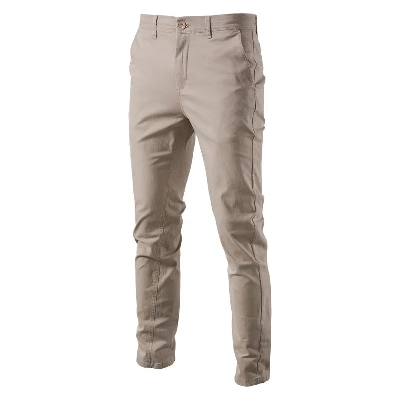 Casual katoenen broek