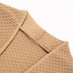 Hoogwaardige gebreide blazer
