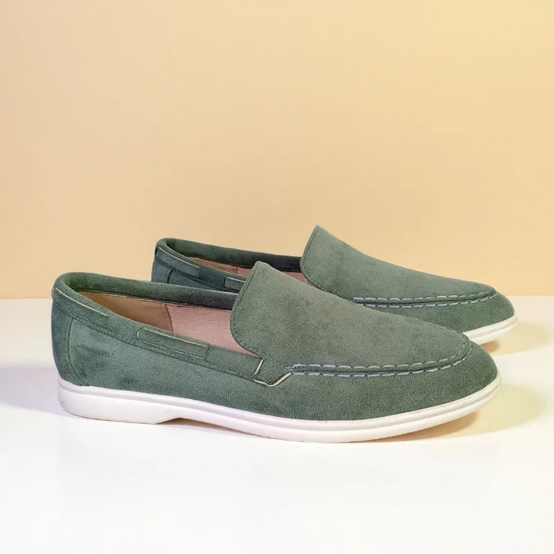 Hoogwaardig suède Loafers