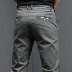 Casual katoenen broek