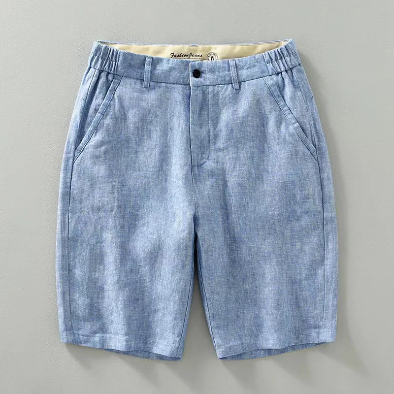 Elegante linnen zomershorts
