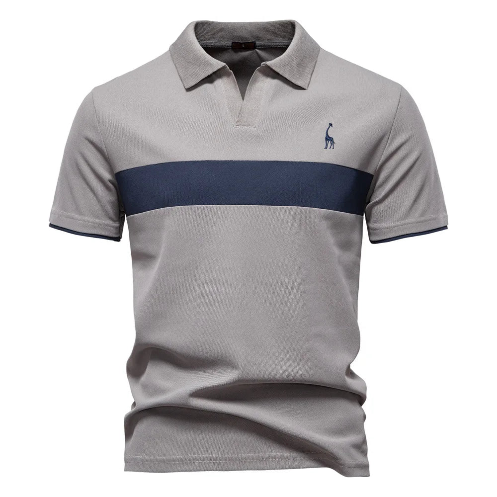 Casual herenpolo