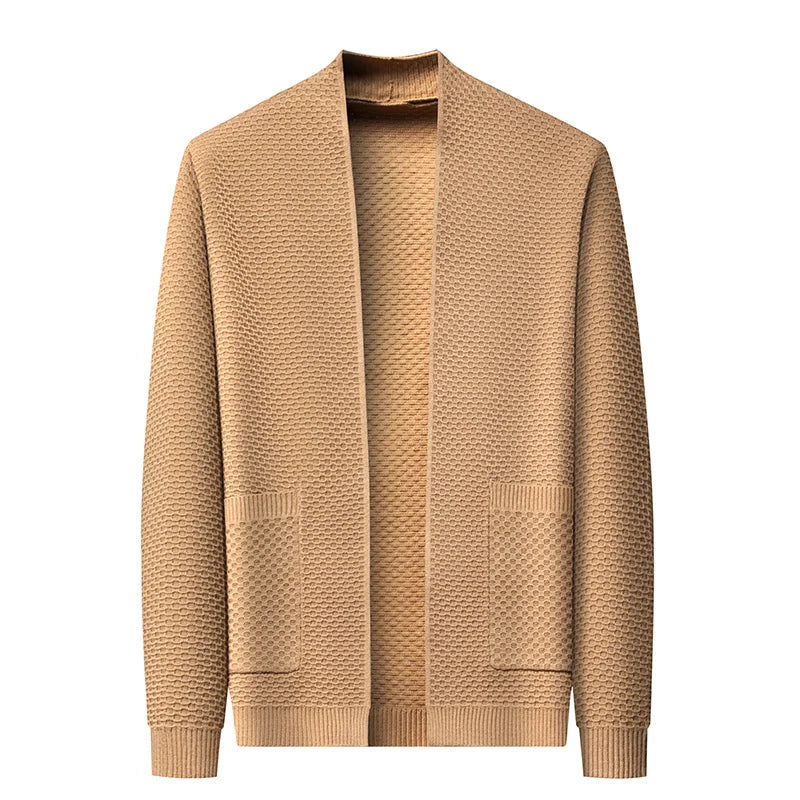 Hoogwaardige gebreide blazer