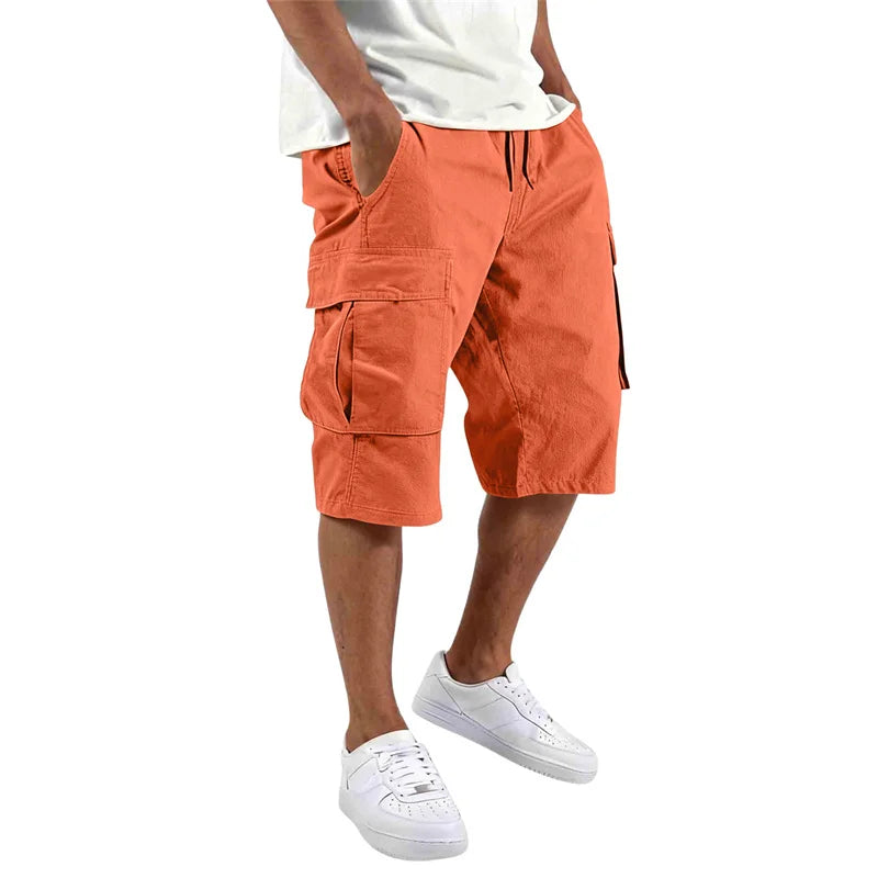 Elegante korte broek met meerdere zakken
